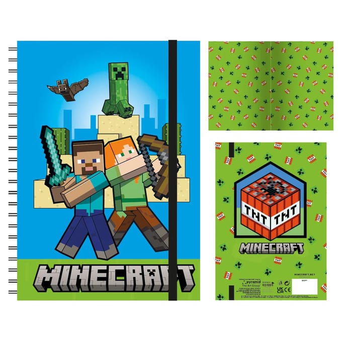 Minecraft Notitieboekje A5