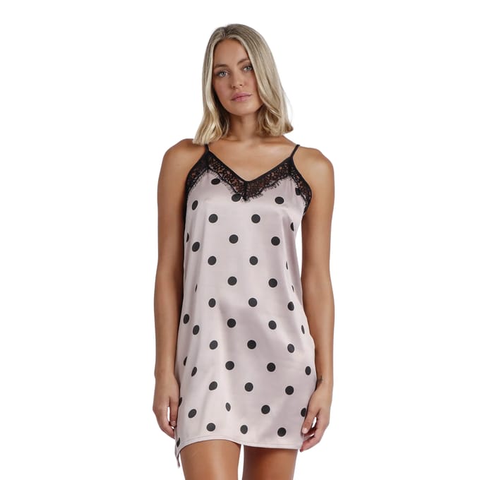 Nuisette met bandjes voor dames Admas Classic Elegant Dots