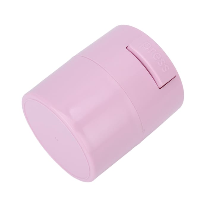 Wimperlijm Opbergdoos Onderdruk Grote Capaciteit Wimperextension Lijm Container Pot zwart