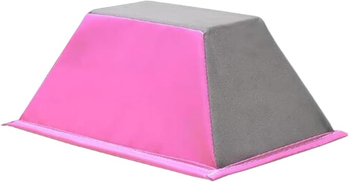 Core Trainer - Balans Trainer - Kern Versterken - Trapezoidal Design - 39 x 26 cm - Grijs Roze