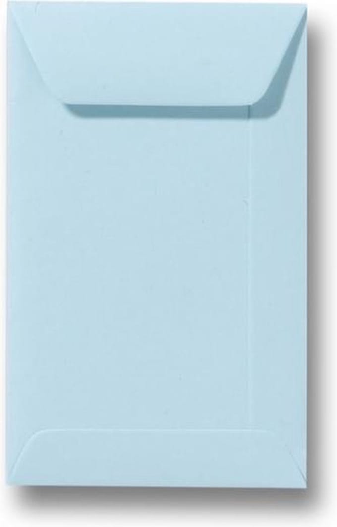 Envelop 22 x 31,2 Laguneblauw, 60 stuks