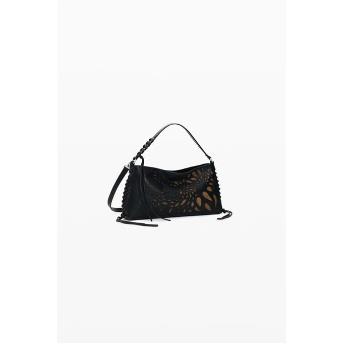 Desigual schoudertas Notus Leiria Mini Shoulder Bag Black zwart