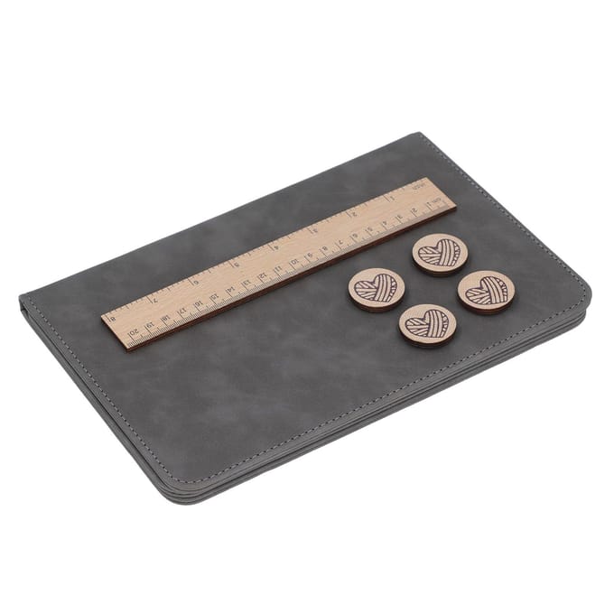 Kaarthouder Breigereedschap Naaldkunst Opvouwbaar Haakpatroonhouder Accessoires beige