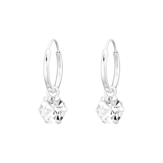 Montebello Oorbellen Cady - 925 Zilver E-Coating - ∅6mm - ∅12mm