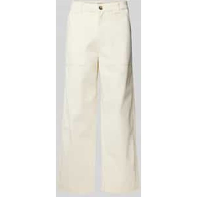 Wide leg jeans van katoenmix model 'HOTEL AMOUR'