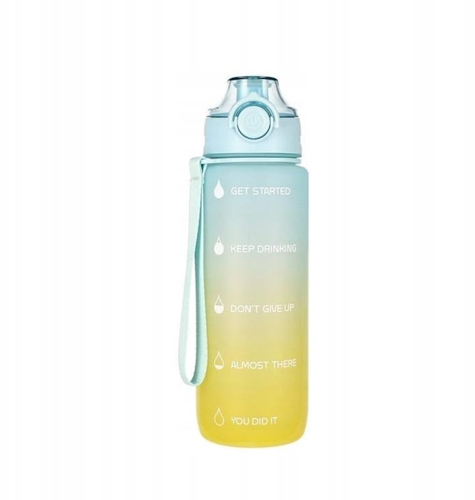 Bidon 750ml Groen Blauw - Ideale Drinkfles voor Kinderen