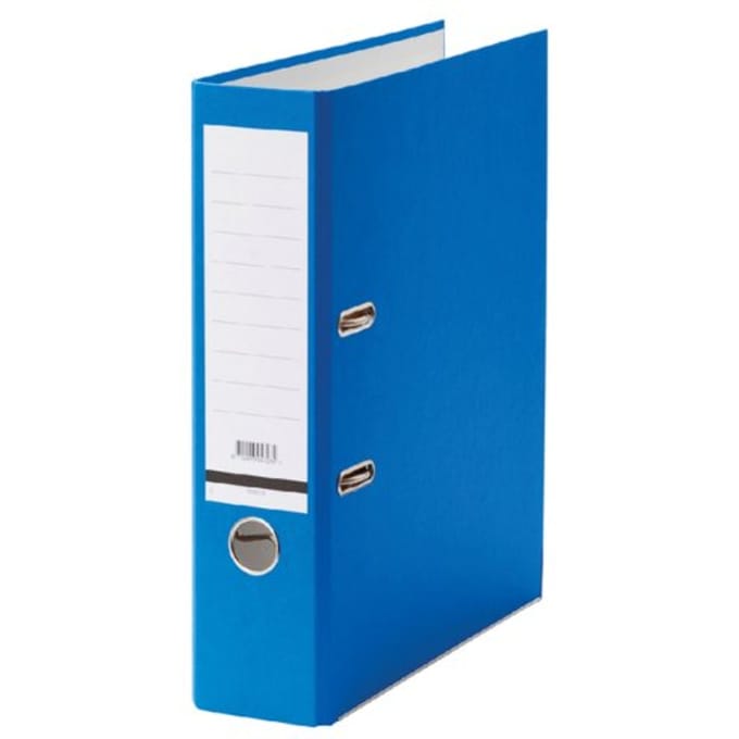 Ordner Qbasic A4 80mm karton blauw