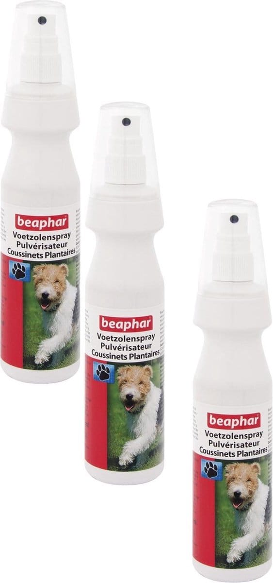 3x Beaphar Voetzolenspray 150 ml