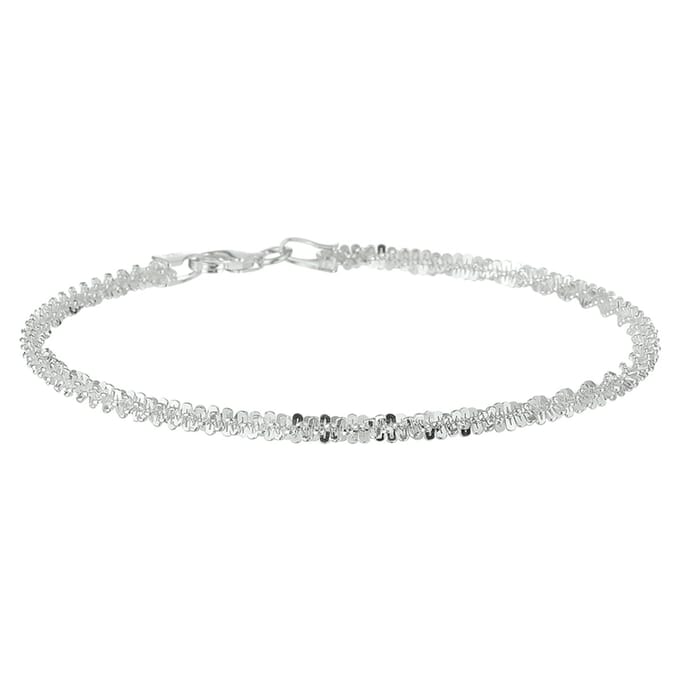 Zilveren Armband fantasie 3 1013370 19 cm
