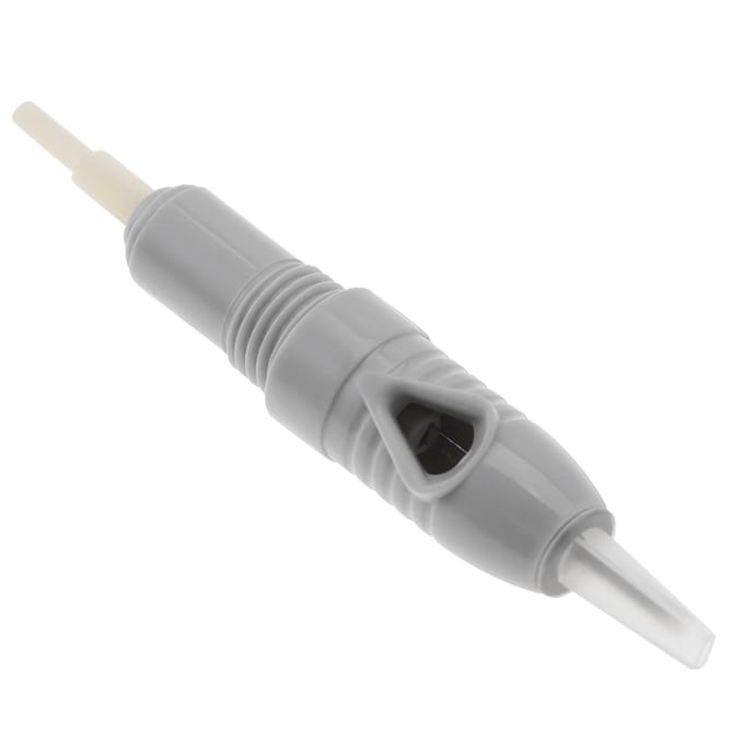 10Pcs Eyebrow Lip Tattoo Cartridge Rotary Micro needle Disposable Sterile Needle (5FP) gray