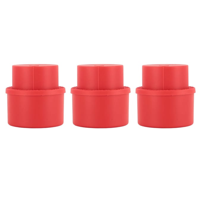 3 Bouchons de Bouteille de Soda Professionnels Type Pression Étanches Réutilisables Couvercles de Bouteille de Boisson pour Soda