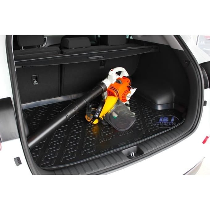 J&J AUTOMOTIVE | Tapis De Coffre Caoutchouc Premium Pour Ford C-Max 2003-2010 noir