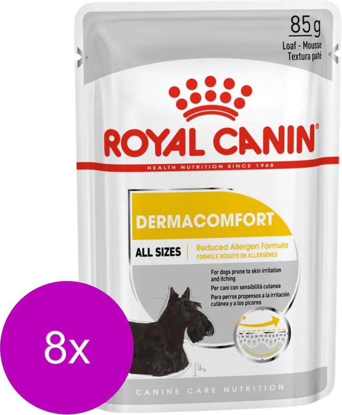 Royal Canin - Dermacomfort Hondenvoer Nat - 96 x 85 gr