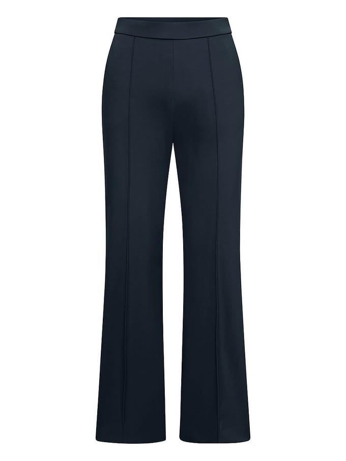 Enkellange Wide Fit-broek Van Raffaello Rossi blauw
