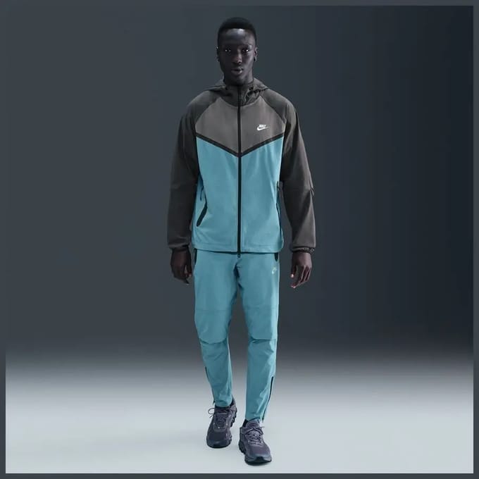 Woven broek met open zoom Nike Tech