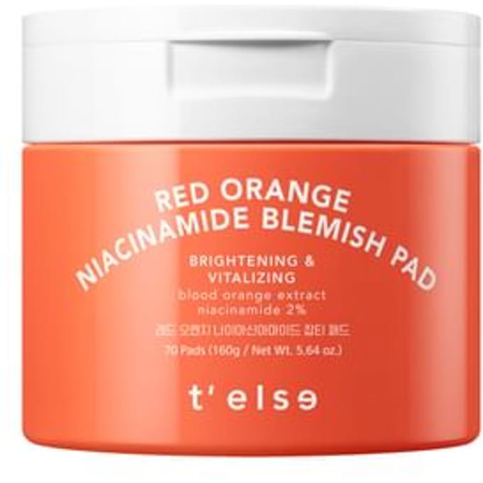 Realbarrier - T'else Red Orange Niacinamide Blemish Pad 70 pads