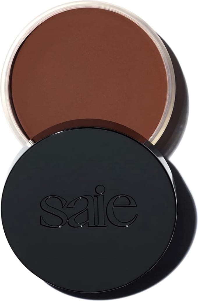 Saie Sun Melt Natural Cream Bronzer - Deep Bronze