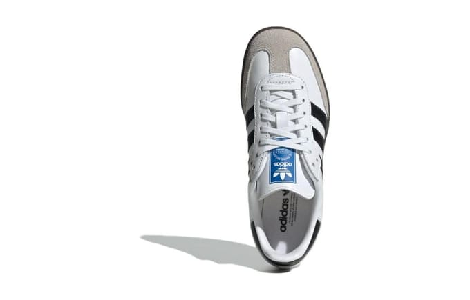 Adidas Samba Kindersneakers - Wit - Maat 38 2/3 - Suède