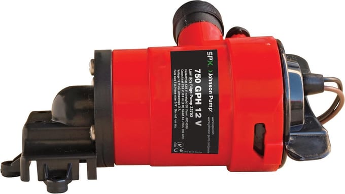 Johnson Pump Low Boy L750 12 Volt Bilgepomp 73 liter/minuut