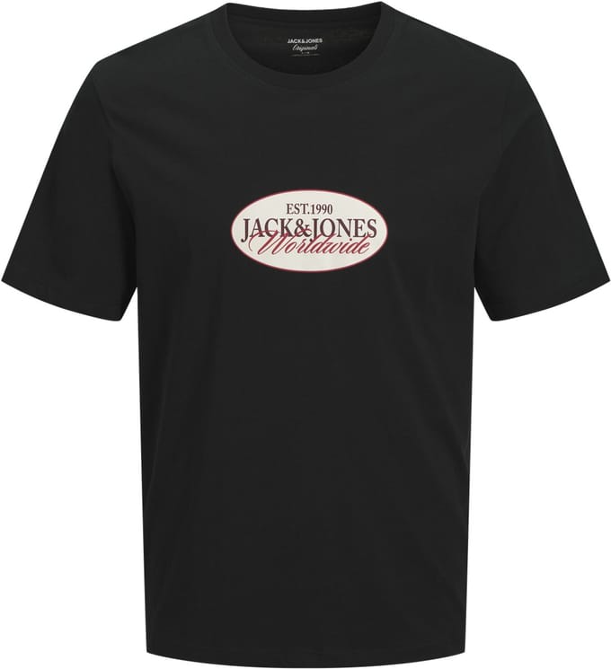 JACK&JONES PLUS - JORCATSKILLS FRONT TEE SS CN FST PLS - Heren - T-shirts