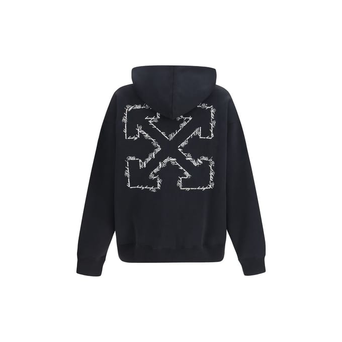 Off-White Zwarte Katoenen Sweatshirt