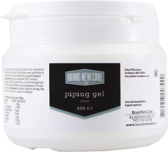 BrandNewCake Piping Gel 200 gram