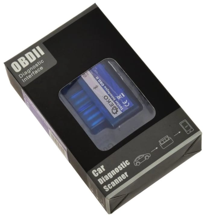 GEKO Mini auto tester - draadloze OBD II scanner - compatibel met Android en Windows - compact ontwerp