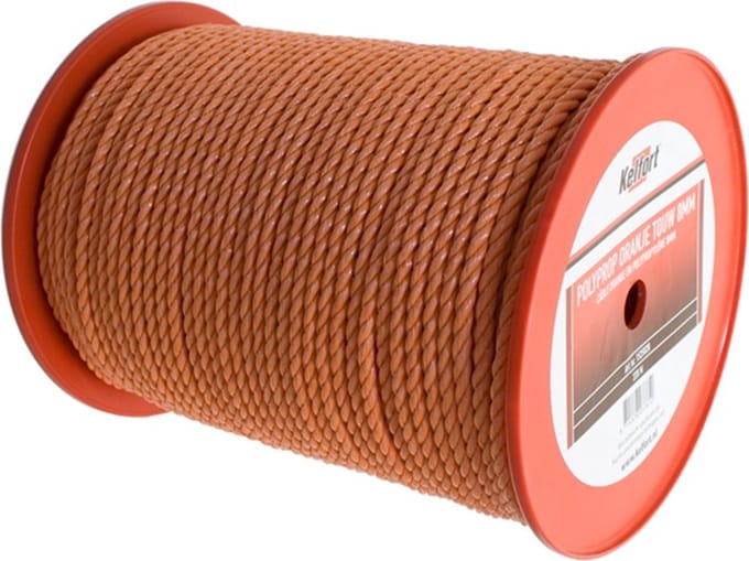 Kelfort Polypropyleenkoord oranje 6mm