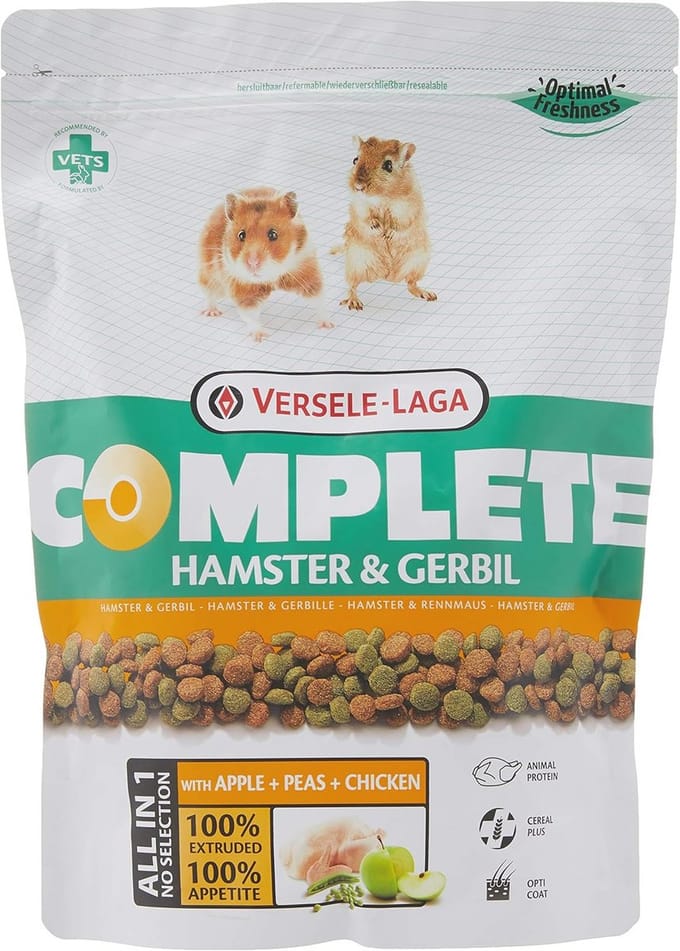 Eiwitrijk Alles-in-een Voedsel voor Hamsters en Gerbils - 500 gram
