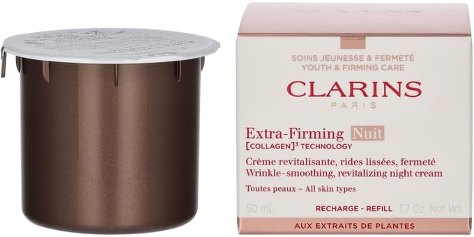 Clarins Night Cream Refill Alle Huidtypes Clarins - Extra-firming Night Cream Refill Alle Huidtypes  - 50 ML