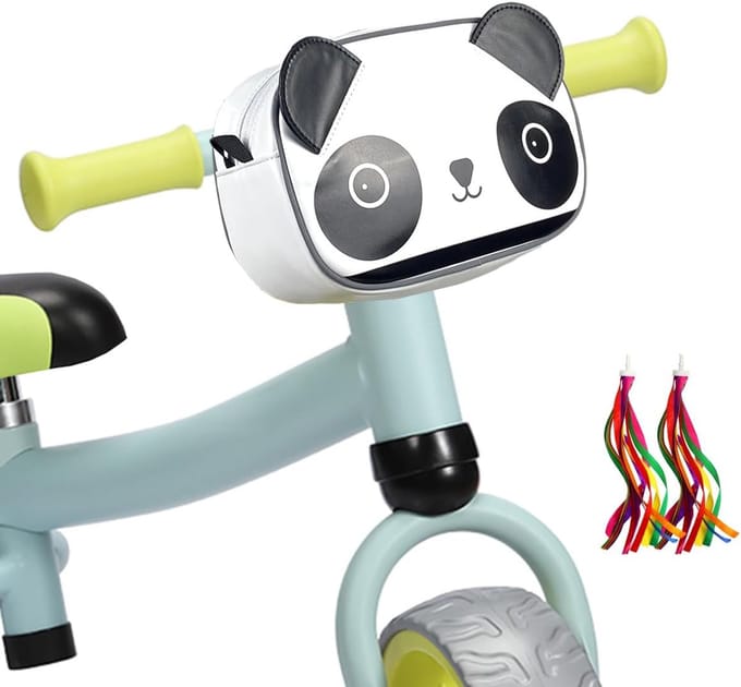 Stuurtas voor kinderen - panda fietsaccessoire