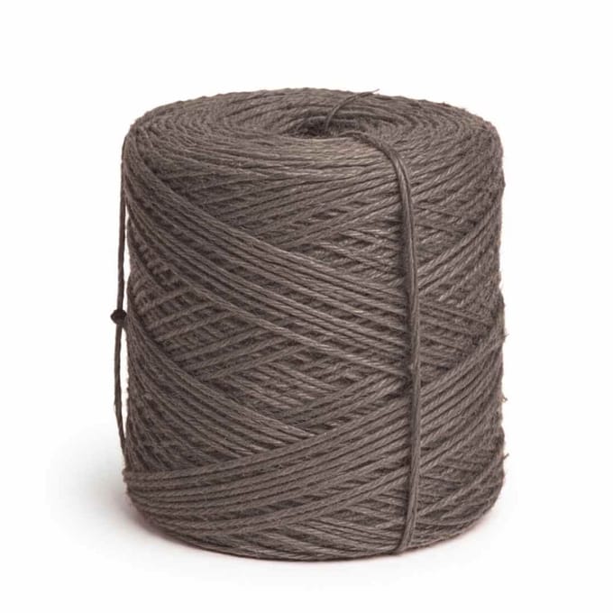 Jutetouw – Bruine natuurvezel – Chocoladebruin – 470 meter – Vlaskoord