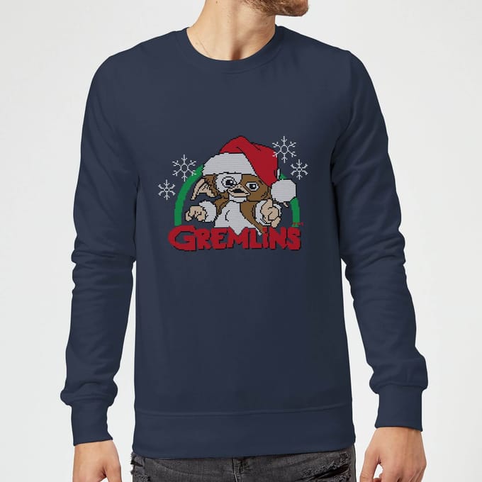 Gremlins Another Reason To Hate Christmas Jumper - Navy - S