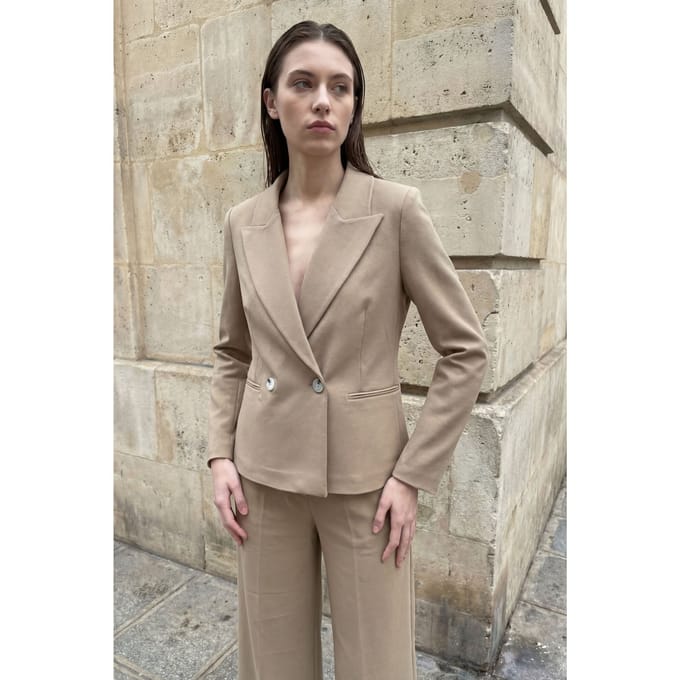 Klassieke Geknoopte Blazer
