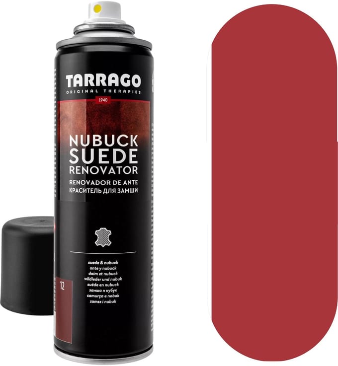 Tarrago Renovator Spray voor Suede & Nubuck - 012 Rood - 250ml