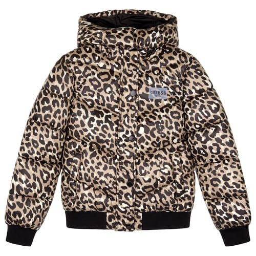 Guess  Donsjas POLYESTER HOODED LS PUFFER JACKET