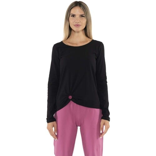 Pyjama-sets Leone 1947 Woman Long Sleeves Black Ring