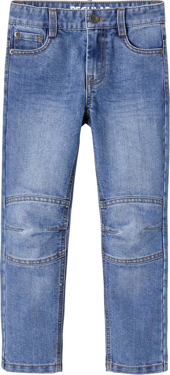 Vertbaudet Rechte jeans voor jongens MorphologiK indestructible "waterless" met heupomtrek medium