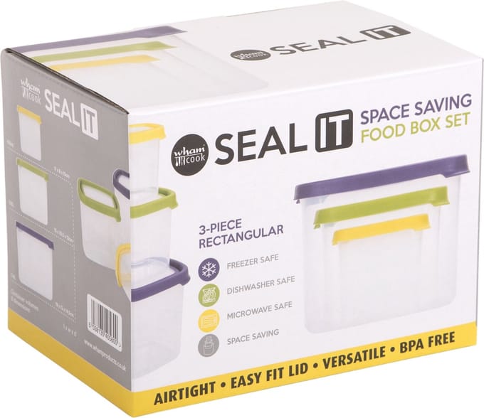 Seal It Opbergbox Rechthoek St