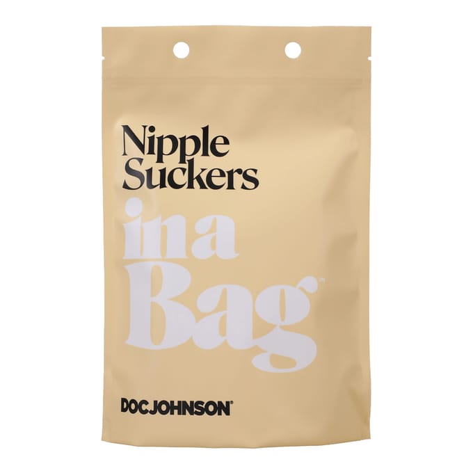 Doc Johnson - Siliconen nipple suckers - 2 stuks