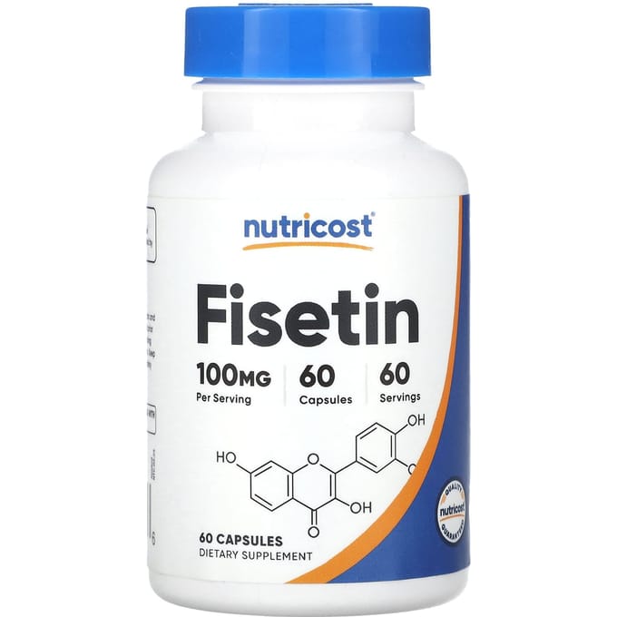 Fisetine, 100 mg, 60 Capsules