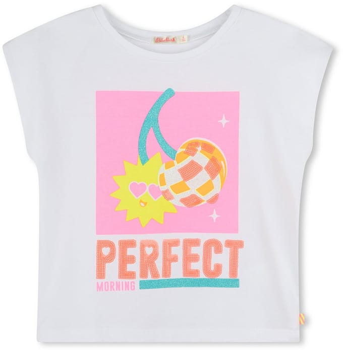 Billieblush U21038 Mouwloos T-shirt Wit 24 Months Meisjes