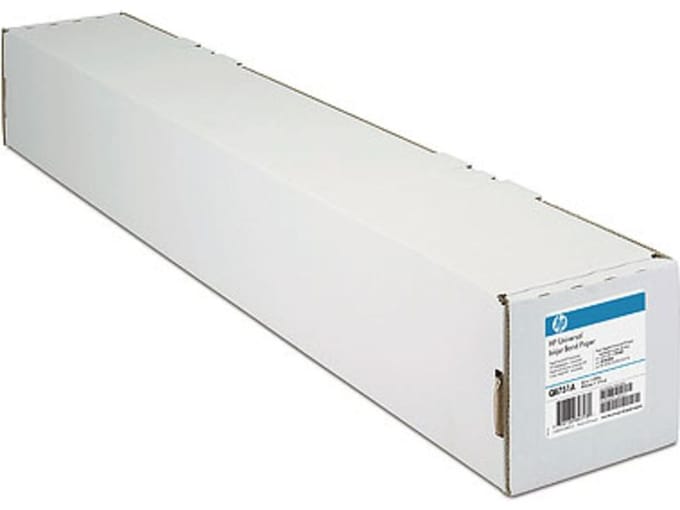 HP Universal Bond Paper Q1397A Plotterpapier 91.4 cm x 45.7 m 80 g/m² 45.7 m Inkjet