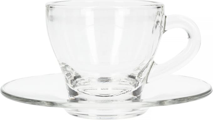 Bialetti - Classic - Set of 2 glass cups for Espresso