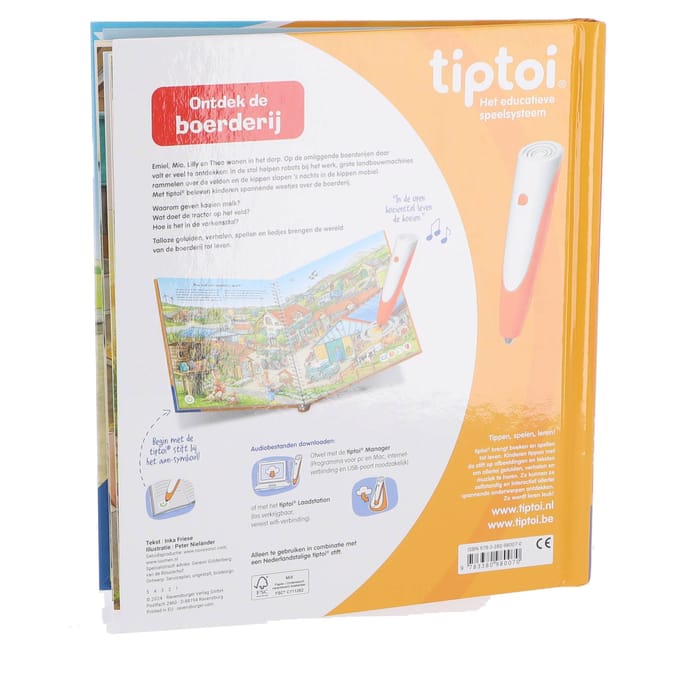 Ravensburger Tiptoi Ontdek de boerderij Leerzame spellen Voertuigen