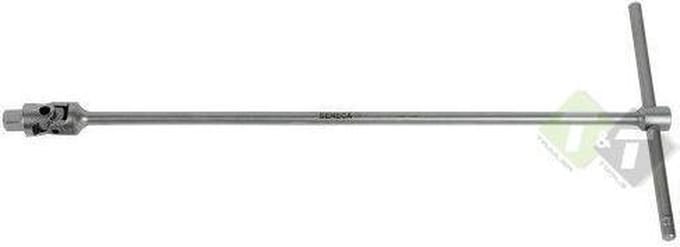 Verlengstuk, maat 1/2 duims, lengte van 500mm, met T grip