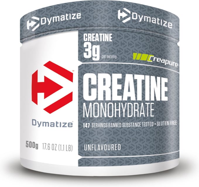 Dymatize Creatine Monohydrate Powder (500g) Standard - Creatine - Creapure