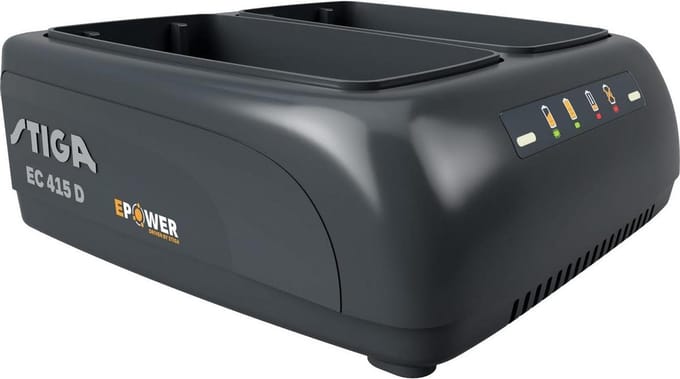 Stiga EC 415 D - Dubbele oplader