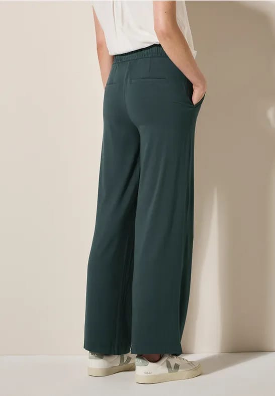 Wide Legs jersey broek