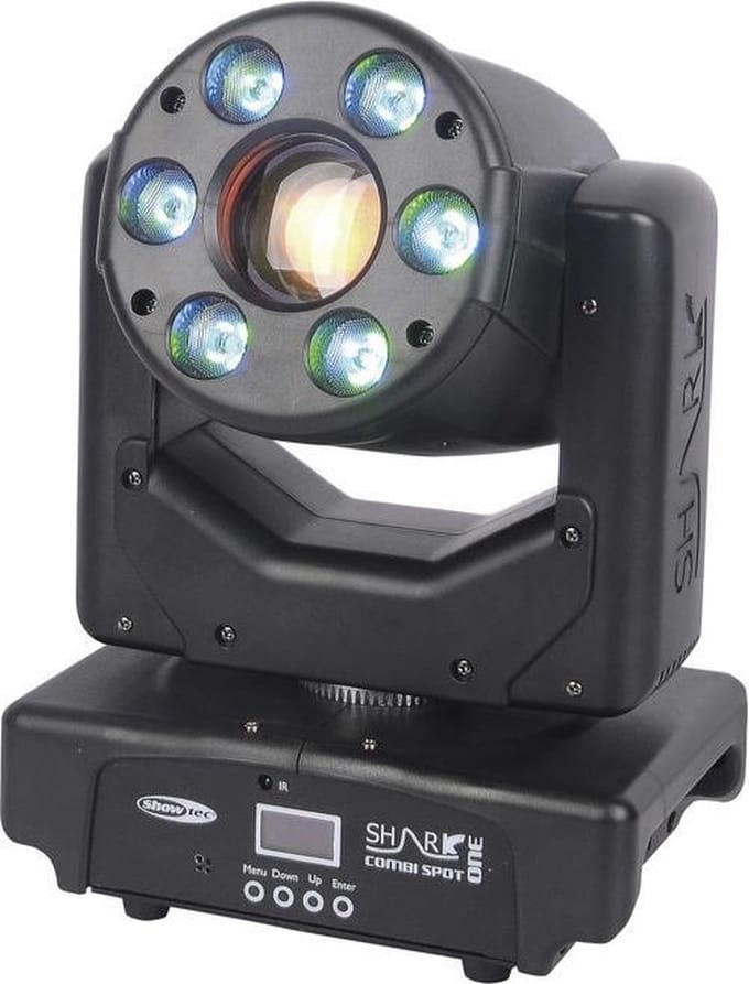 Movinghead Combi Shark RGBW LED 6 x 8 W